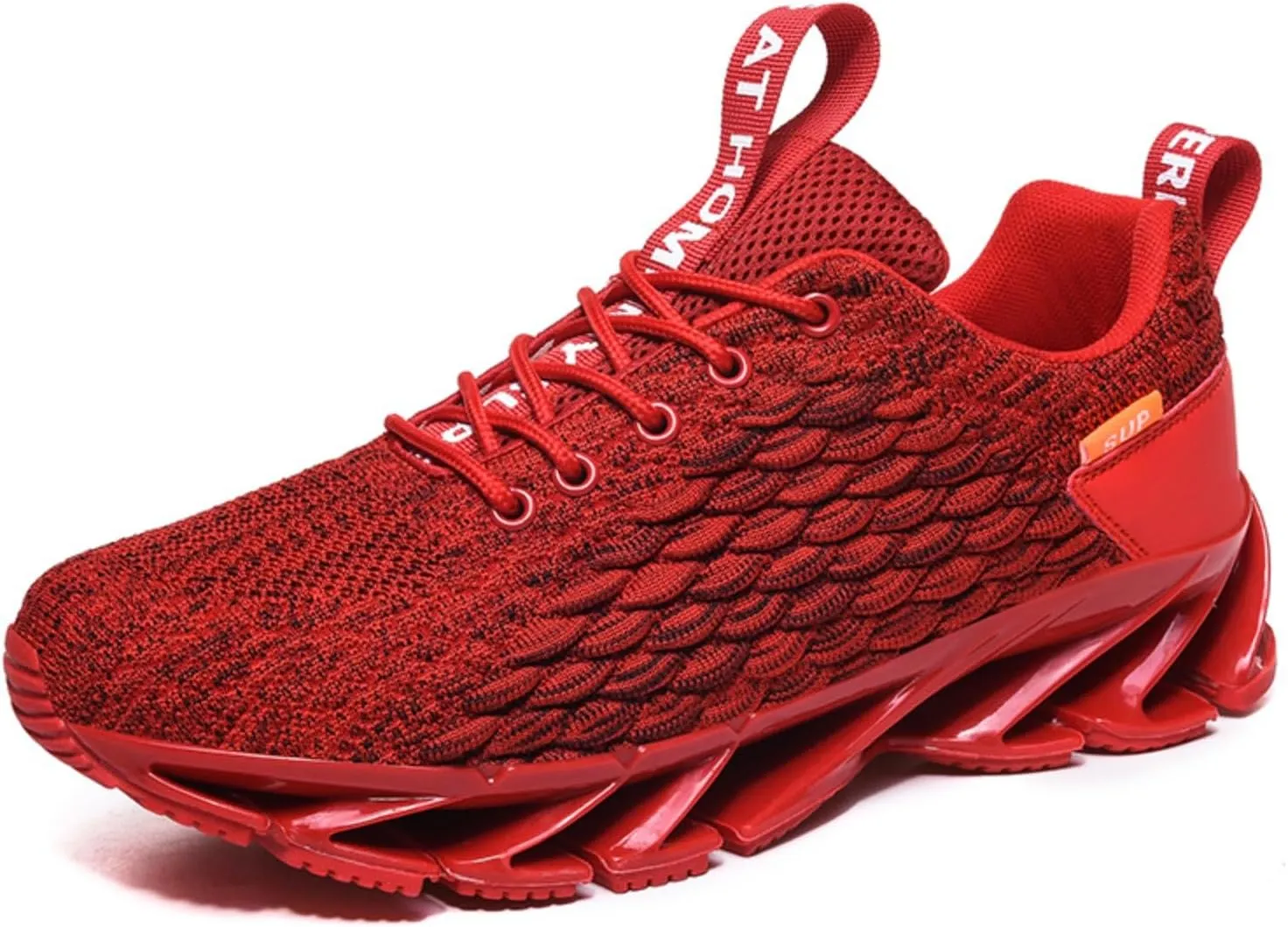 Men's Breathable Mesh Hiking Shoes, Lightweight Outdoor Sneakers with Non-Slip Sole & Mid Arch Support, Extended Sizes 39-46 for Travel, Trail Running