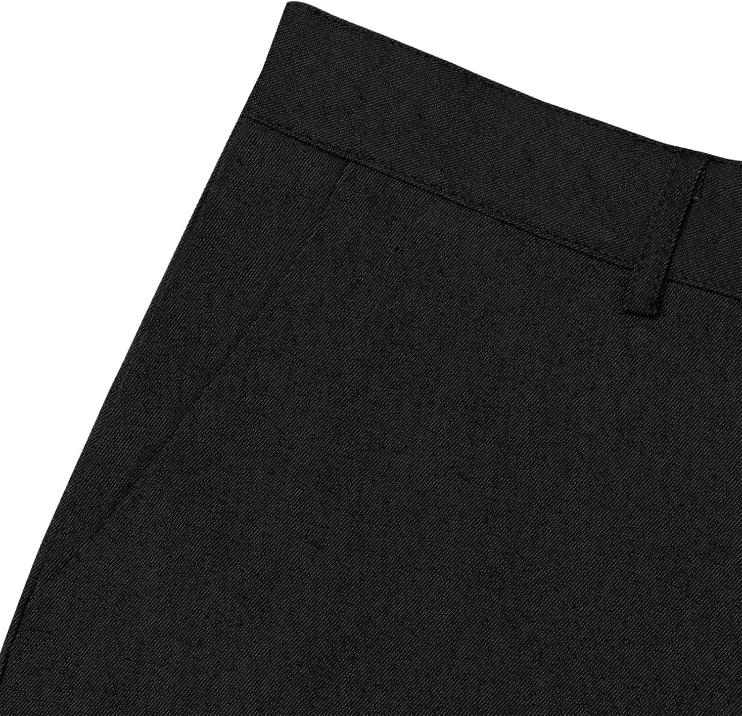 Mens Business Casual Pants Slim Fit Cotton Lightweight Straight Leg Pants with Pockets Retro Skinny Work Pants