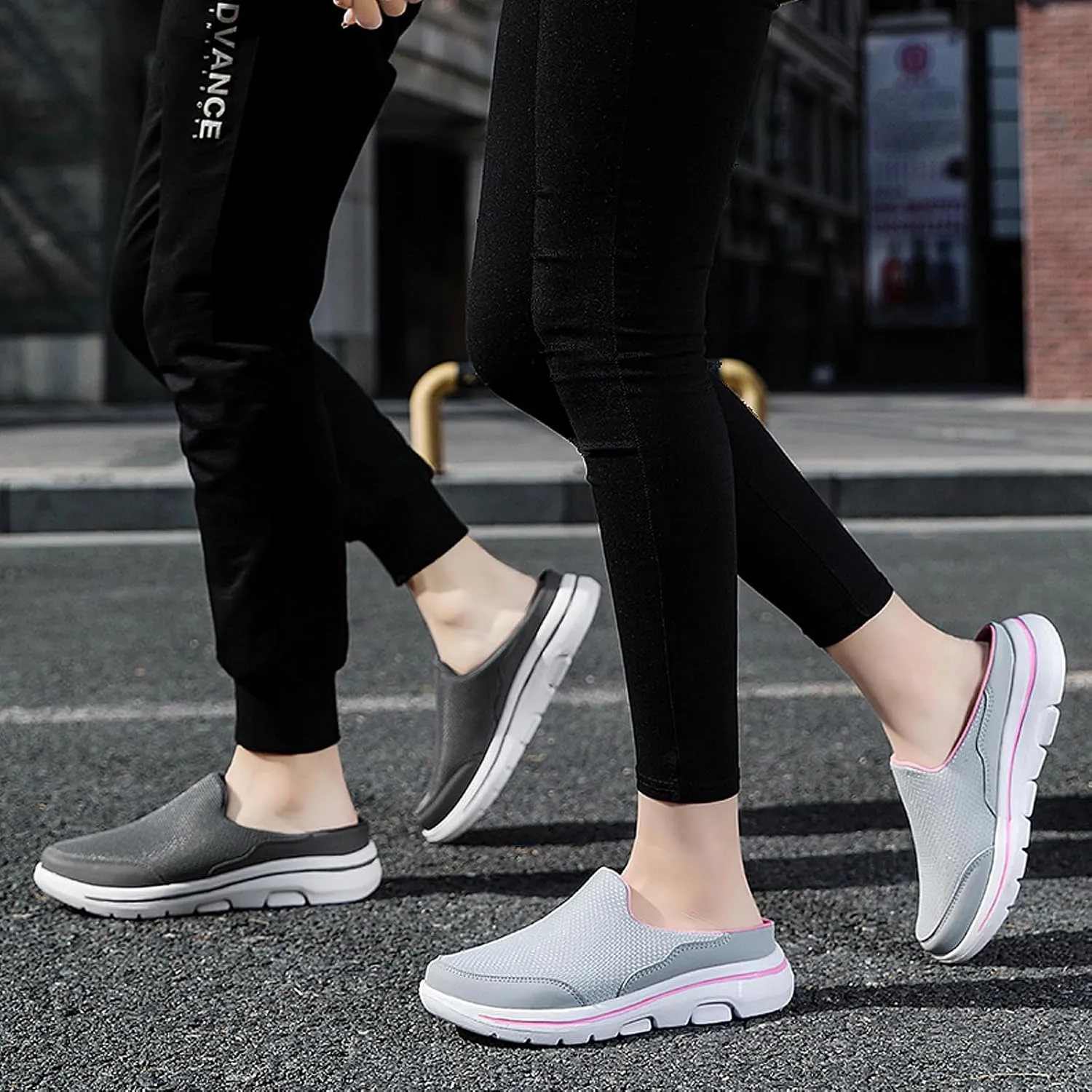 Men's Garden Shoes Casual Clogs Women's House Slippers Outdoor Anti-Skid Sole Comfort Slip-On Walking Mules
