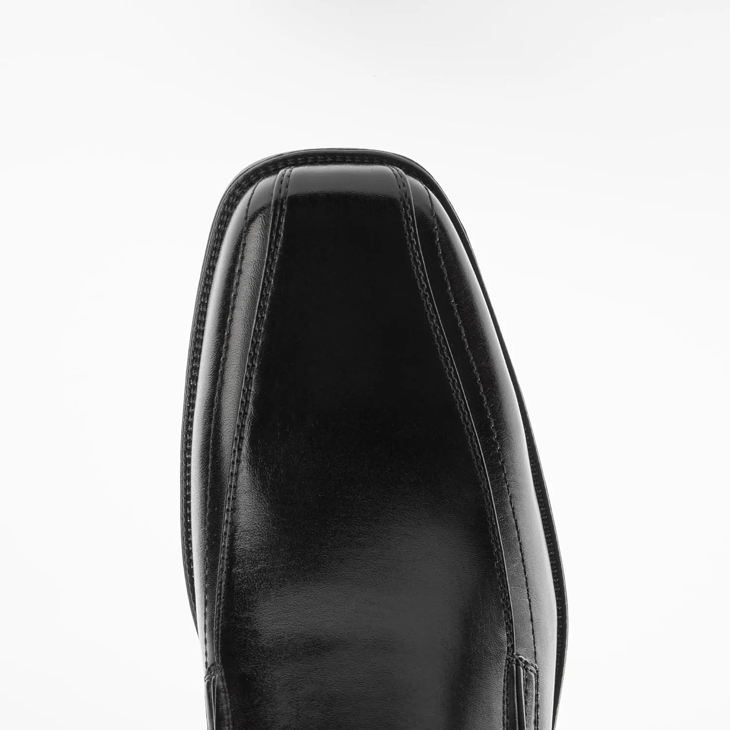 Mens Loafers Slip on Formal Dress Shoes, Microfiber Lined, Square Toe for Work and Casual, Business Oxford Style