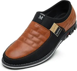 Men's Luxury Modern Oxford Leather Loafers Flat Sneakers Walking Shoes Party Prom Business Office Dress Shoes Size 7-15