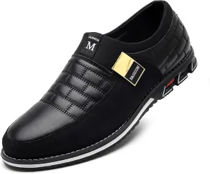 Men's Luxury Modern Oxford Leather Loafers Flat Sneakers Walking Shoes Party Prom Business Office Dress Shoes Size 7-15