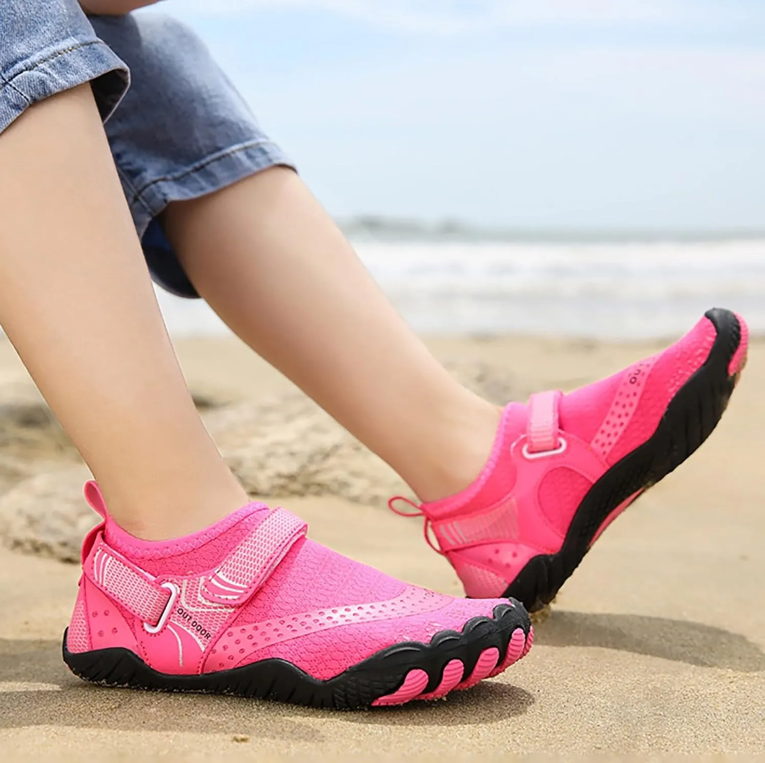 Mens Size 9 Shoes Water Resistant Slip on for Men Women Mens Barefoot Water Shoes Water Shoes Women Wide Slip on Soft Beach Shoes for Pool Hiking Training Outdoor Water Sports