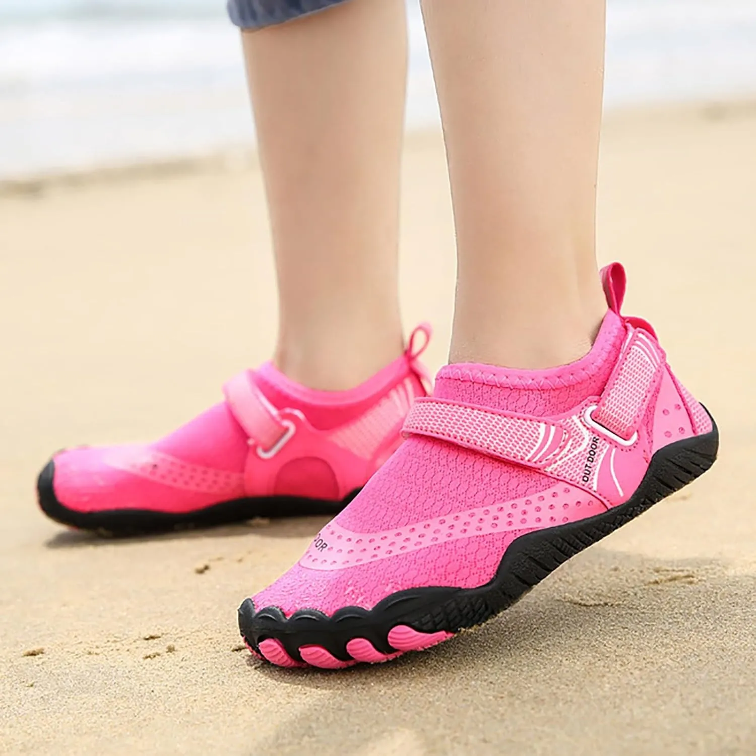 Mens Size 9 Shoes Water Resistant Slip on for Men Women Mens Barefoot Water Shoes Water Shoes Women Wide Slip on Soft Beach Shoes for Pool Hiking Training Outdoor Water Sports