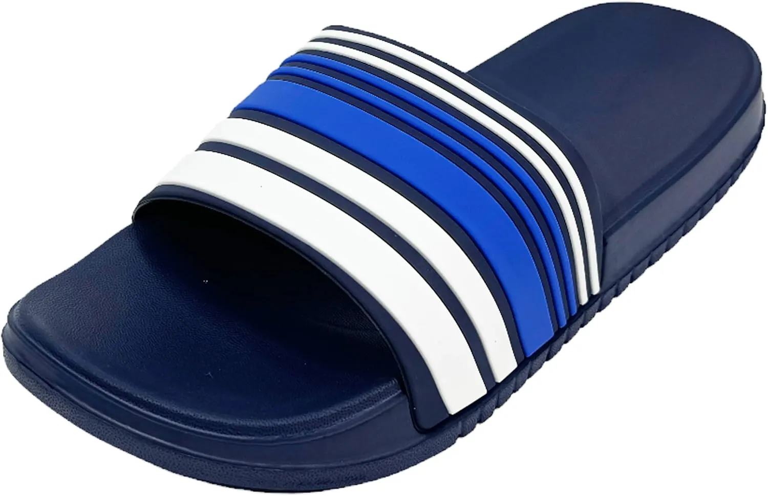 Men's Sport Slide Sandals Beach Home Indoor Outdoor Non Slip Shower Slippers