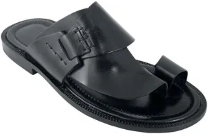 Mens Thong Sandals, Summer Beach Flip Flops Waterproof Athletic Outdoor Thong Sandals, Comfortable Non-Slip Leather Sandals Orthotic Flip Flops for Men Outdoor Flat Slippers Fashion Casual Walking Shoes