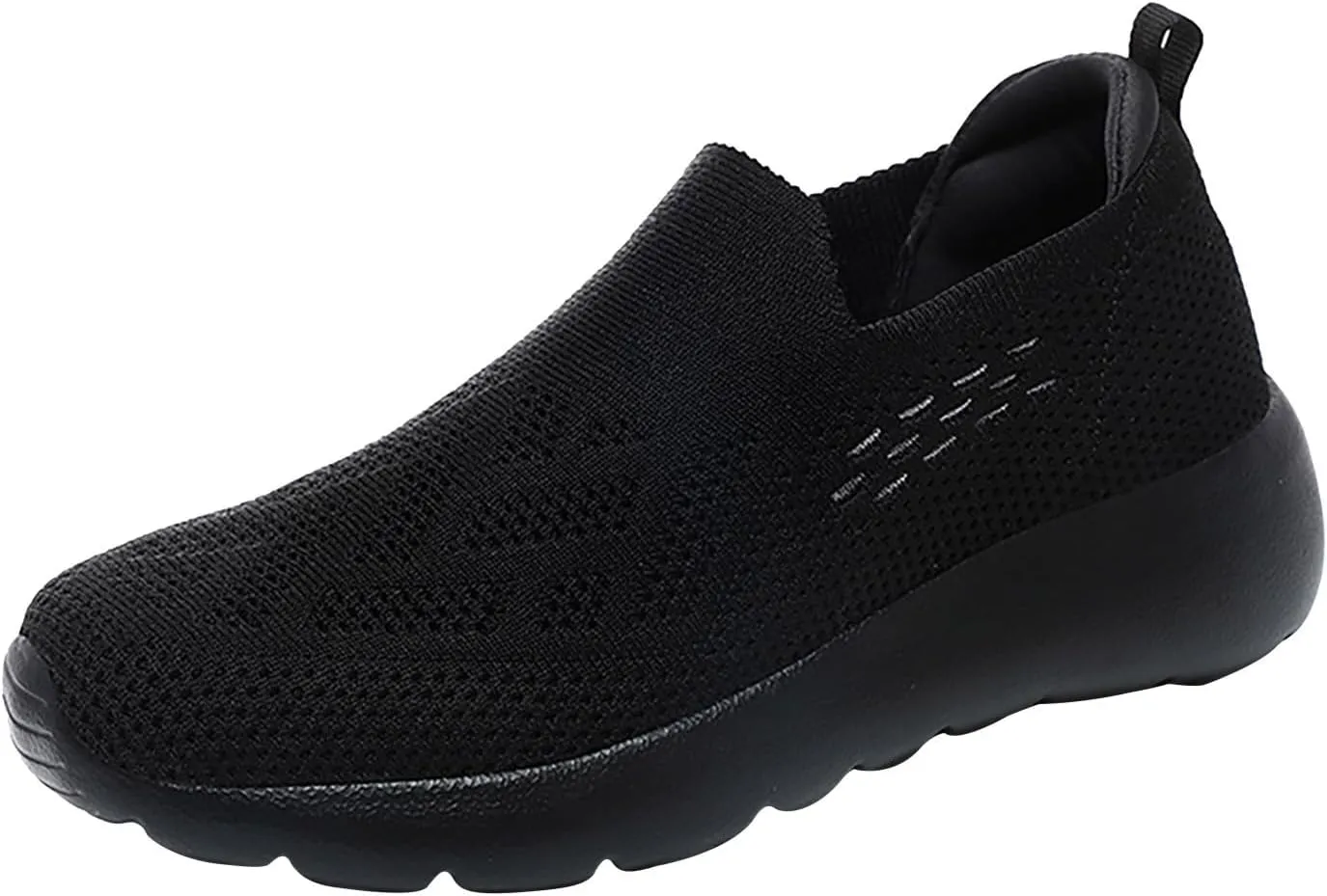 Mens Woven Hands Free Slip-on Loafers Shoes Boat Shoes Casual Business Comfy Lightweight Soft Cushion Flats Walking Sports Wide Fit Sneakers Non-Slip Sneakers