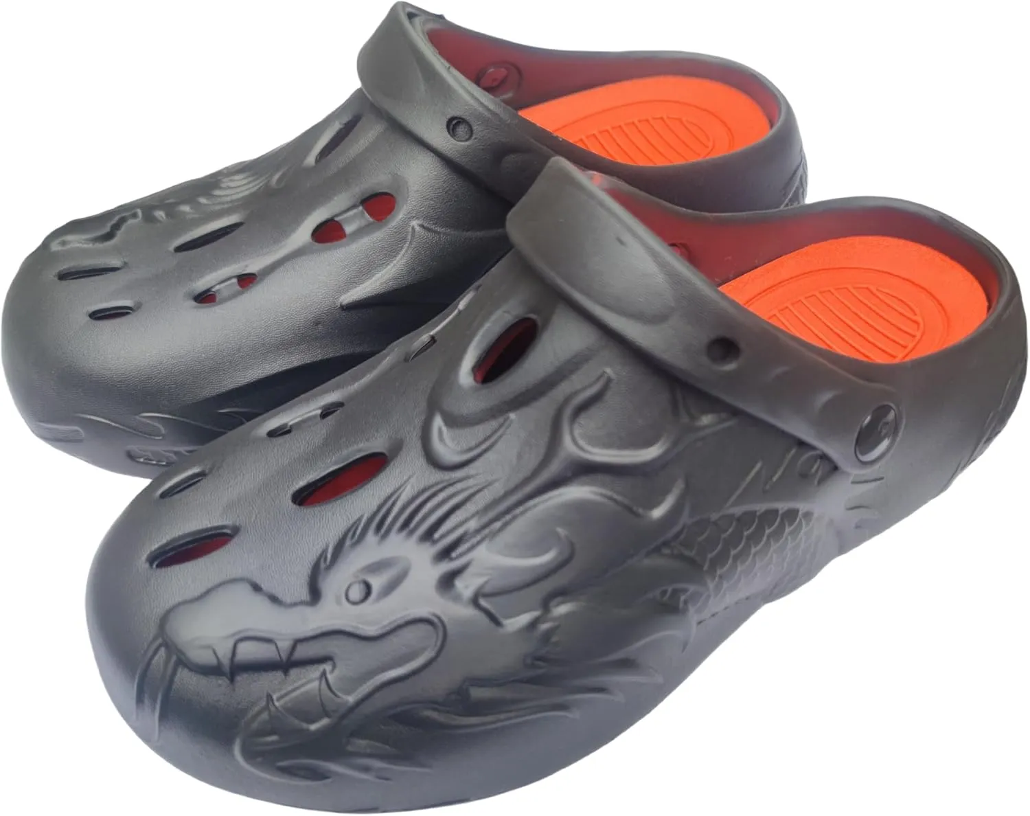 Mr Right Women's Closed Toe Mules Men's Work Clogs Slip Resistant Foam Beach Shoes Waterproof Garden Clogs with Thick Sole Arch Support