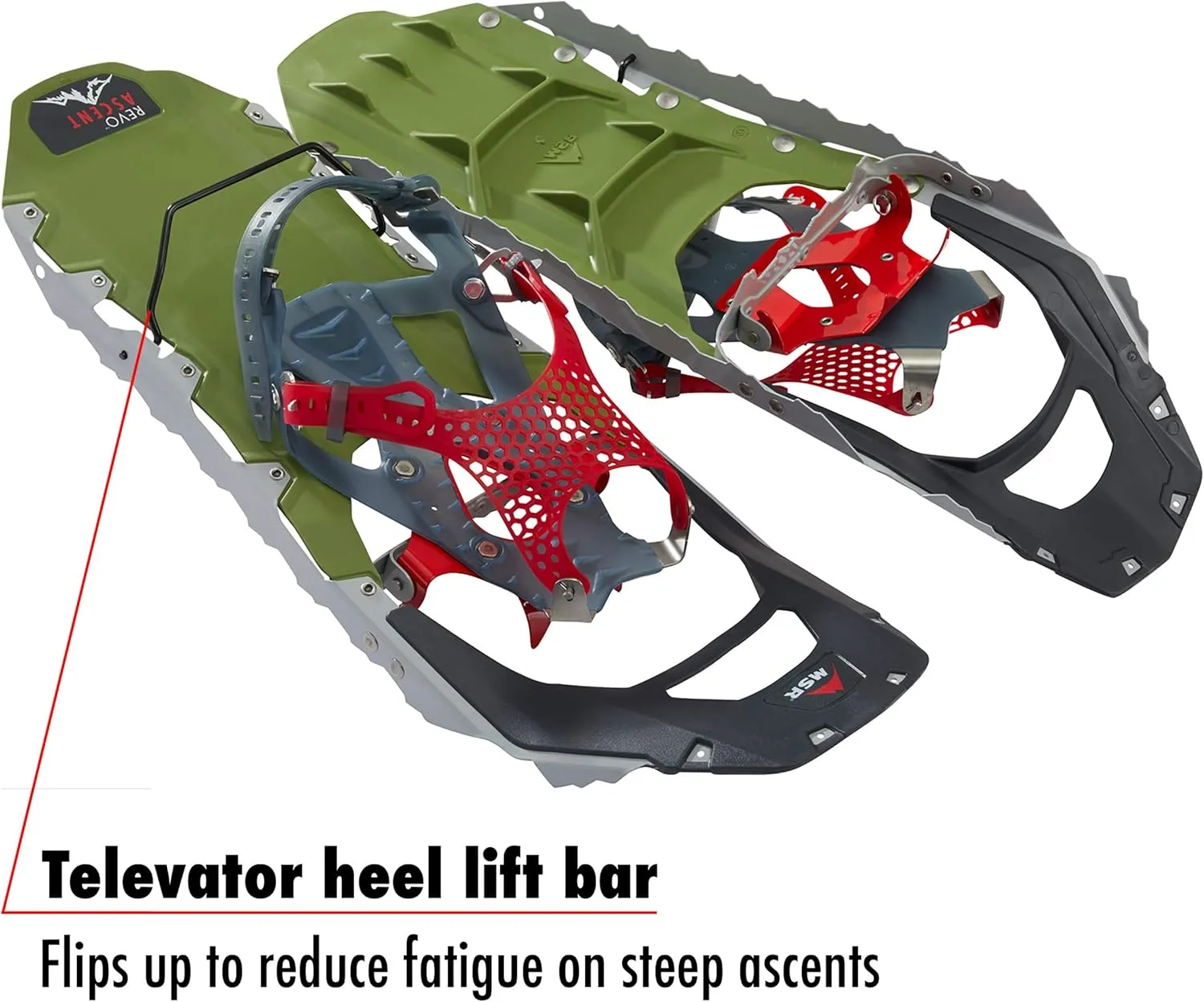 MSR Revo Ascent Backcountry & Mountaineering Snowshoes with Paragon Bindings