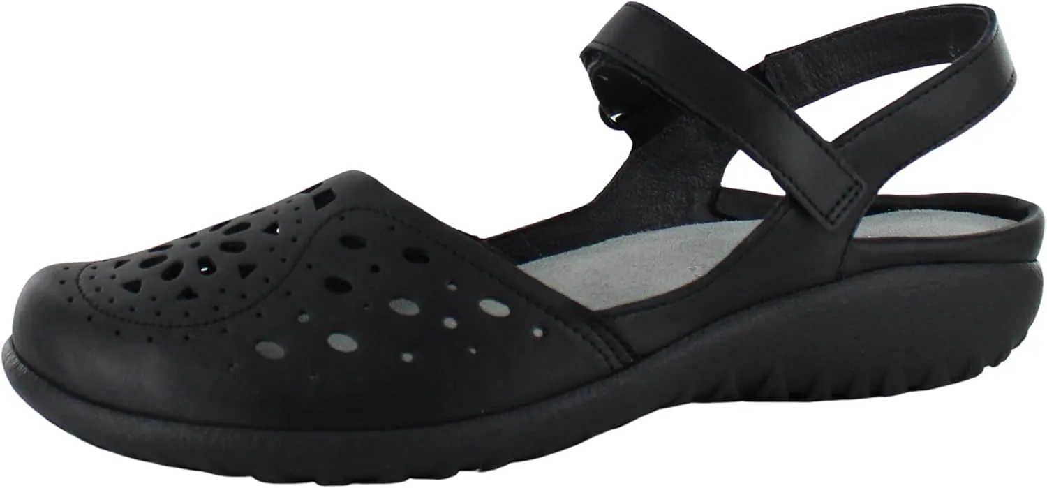 NAOT Footwear Women's Arataki Closed Toe Slingback with Cork Footbed and Arch Comfort and Support – Slip Resistant - Lightweight and Perfect for Travel- Removable Footbed