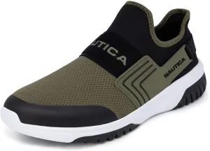 Nautica Men's Slip-On Sneakers – Casual Fashion Shoes for Walking, in Medium & Wide Widths