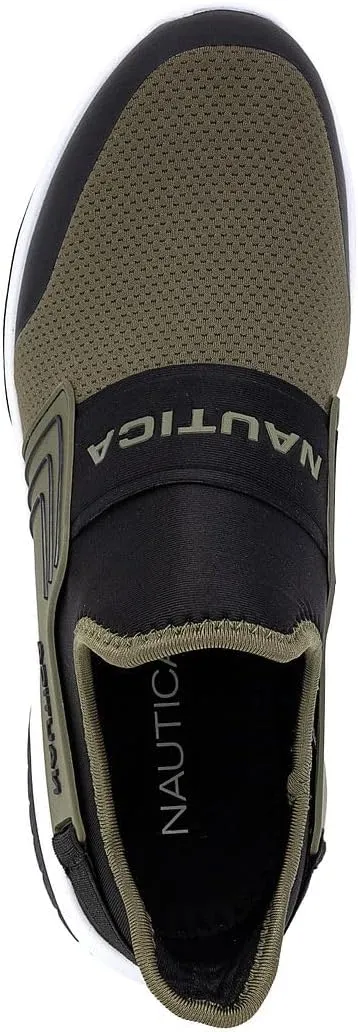 Nautica Men's Slip-On Sneakers – Casual Fashion Shoes for Walking, in Medium & Wide Widths