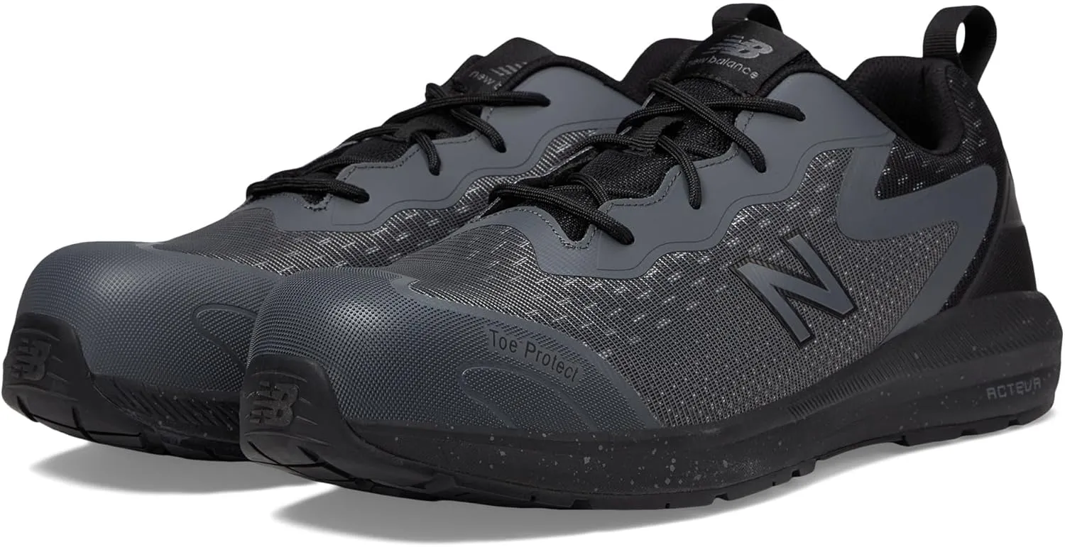 New Balance Logic Composite Toe Men's Industrial Work Shoes, Comfortable & Lightweight Work Shoes for Men, Electric Hazard, Puncture & Slip Resistant