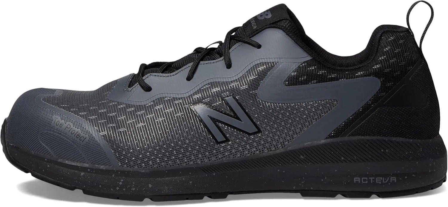New Balance Logic Composite Toe Men's Industrial Work Shoes, Comfortable & Lightweight Work Shoes for Men, Electric Hazard, Puncture & Slip Resistant