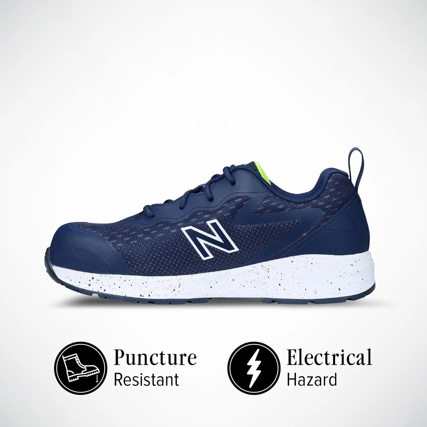 New Balance Logic Composite Toe Men's Industrial Work Shoes, Comfortable & Lightweight Work Shoes for Men, Electric Hazard, Puncture & Slip Resistant