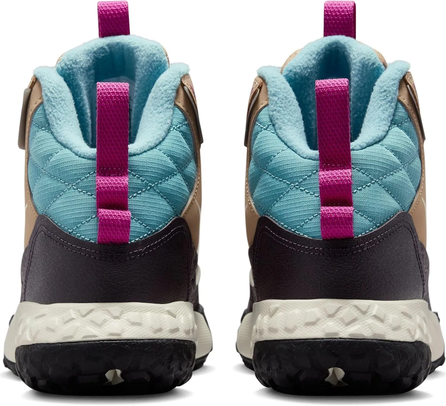 Nike Terrascout Big Kids' Boots (FV4173-200, Hemp/Burgundy Ash/Denim Turquoise/Pale Ivory)