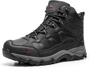 NORTIV 8 Men's Waterproof Hiking Boots Outdoor Mid Trekking Lightweight Mountaineering Shoes Paladin