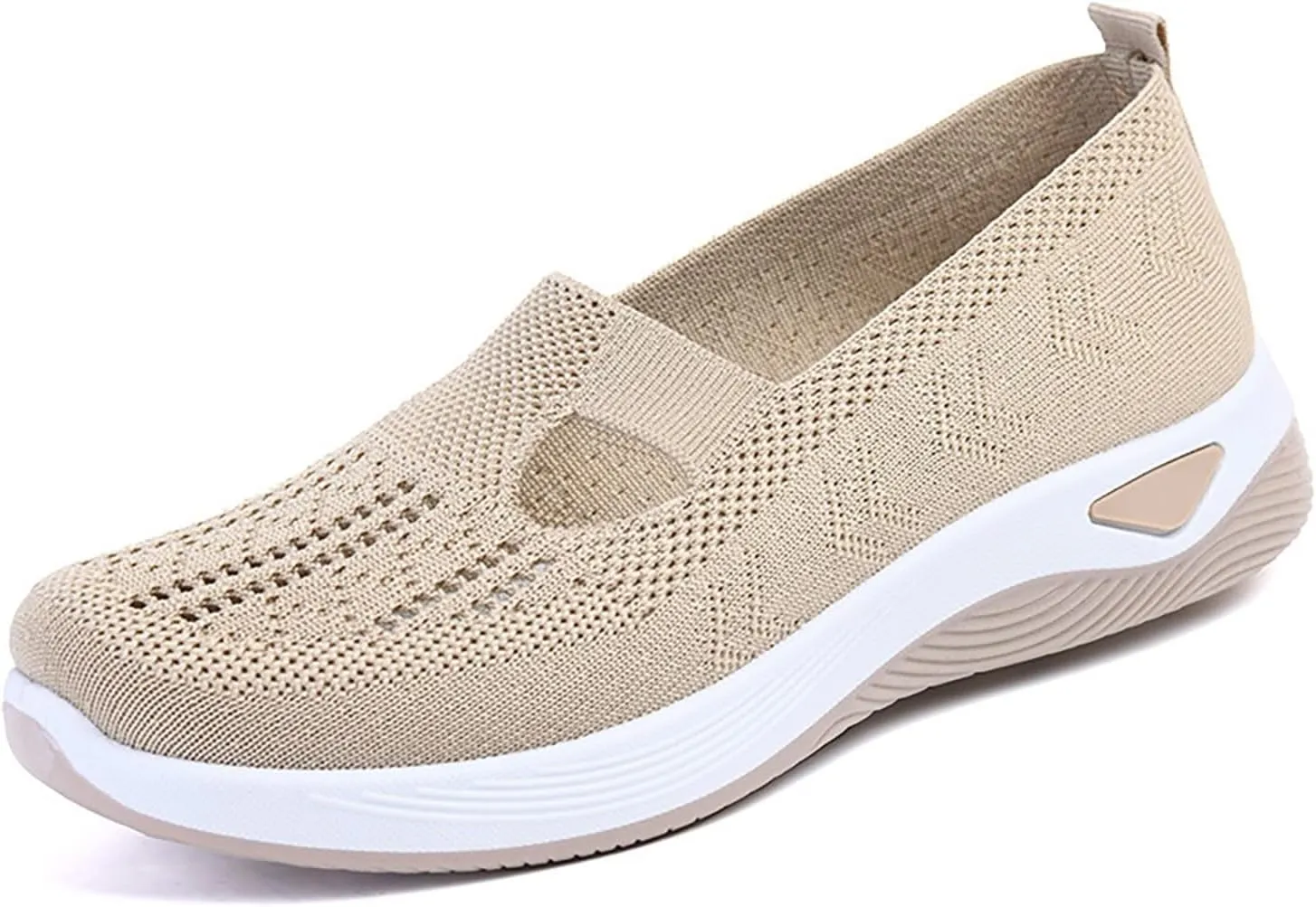 Orthopedic Shoes for Women Breathable Soft Slip On Mens Dress Shoes Lightweight Business Casual Shoes Wedge Sneakers Slip On Tennis Shoe Loafers Dress Shoe