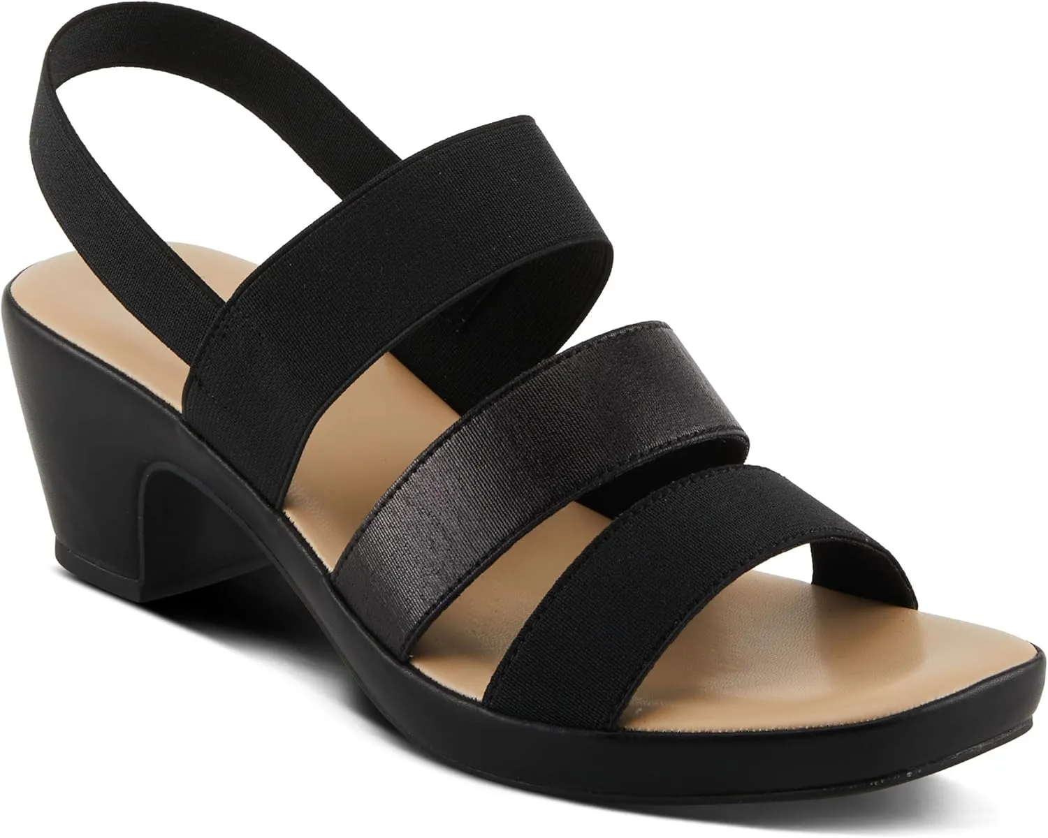 PATRIZIA Women's MARZULA Multi Strap Slingback Heeled Sandals