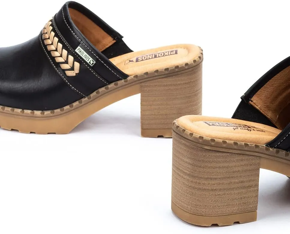 PIKOLINOS Heeled Sandals Leather Canarias for Woman