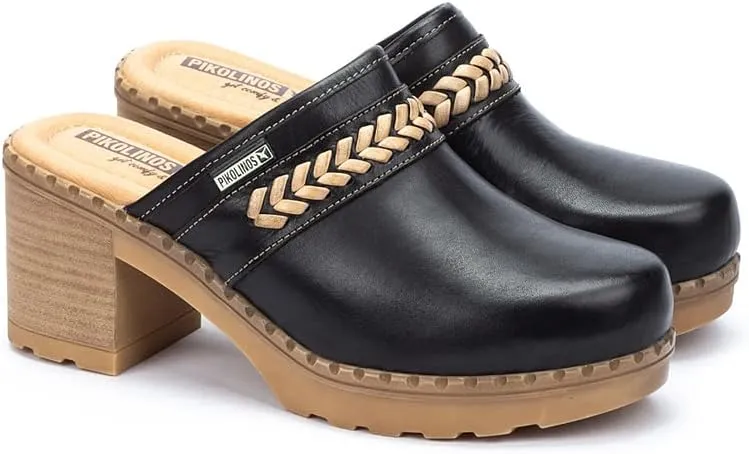 PIKOLINOS Heeled Sandals Leather Canarias for Woman