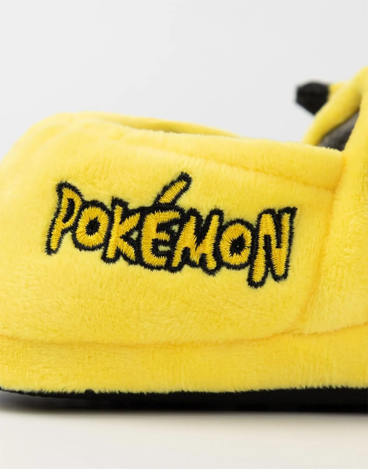 Pokemon Pokémon Pikachu Yellow Slippers 3D Character Kids' Footwear House Shoes | Soft Loafers for Boys & Girls