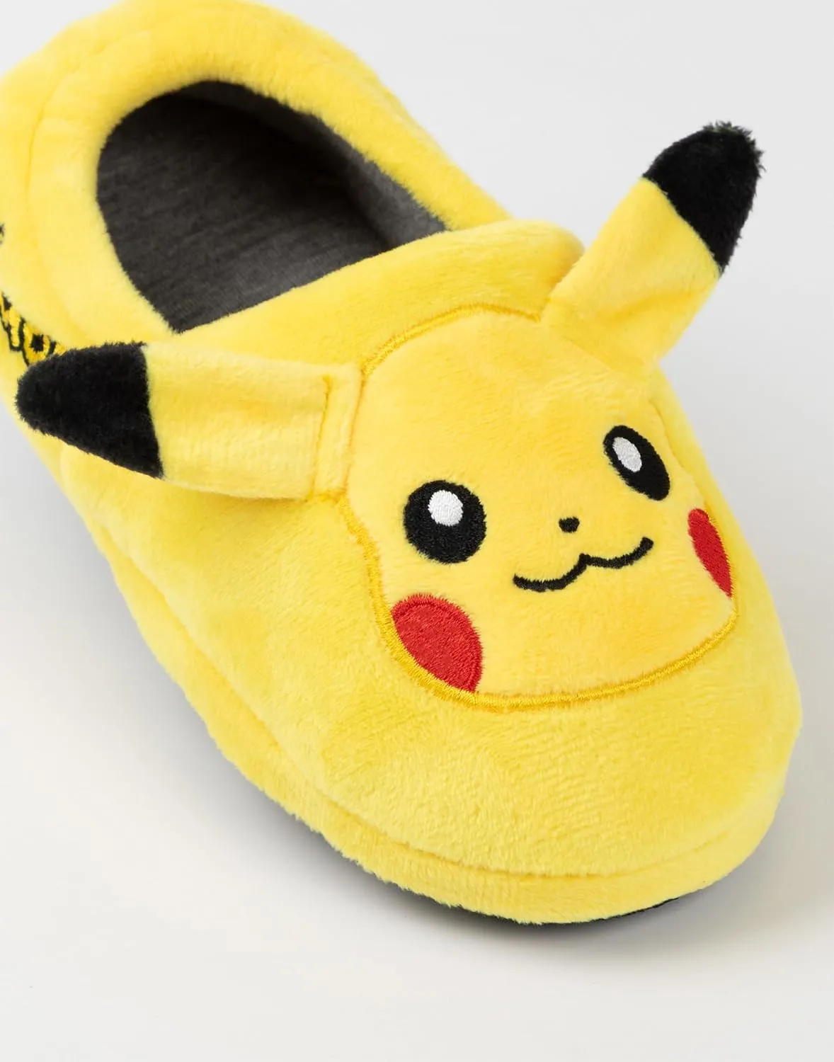 Pokemon Pokémon Pikachu Yellow Slippers 3D Character Kids' Footwear House Shoes | Soft Loafers for Boys & Girls