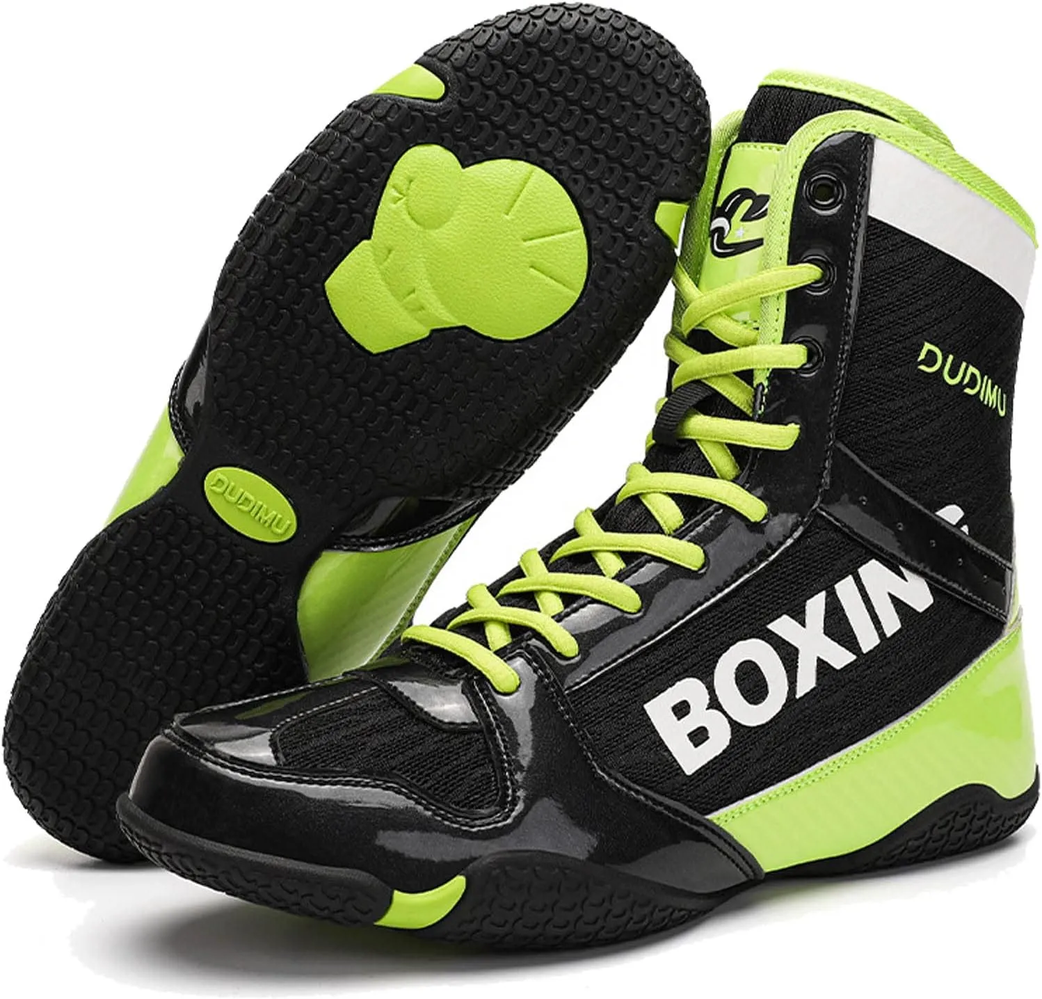 Professional Boxing Shoes Men's and Women's Breathable Wrestling Shoes Training Shoe for Adult Non Slip Fitness Sneakers