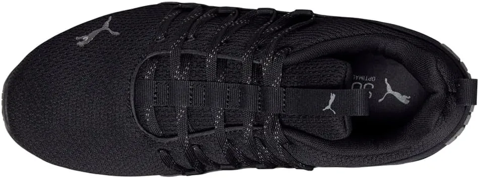 Puma Mens Axelion Refresh Wide Running Sneakers Shoes - Black