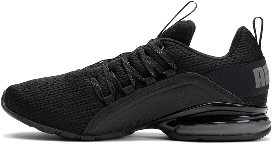 Puma Mens Axelion Refresh Wide Running Sneakers Shoes - Black