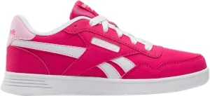 Reebok Girl's Court Advance Elastic Lace & Top Strap Sneaker
