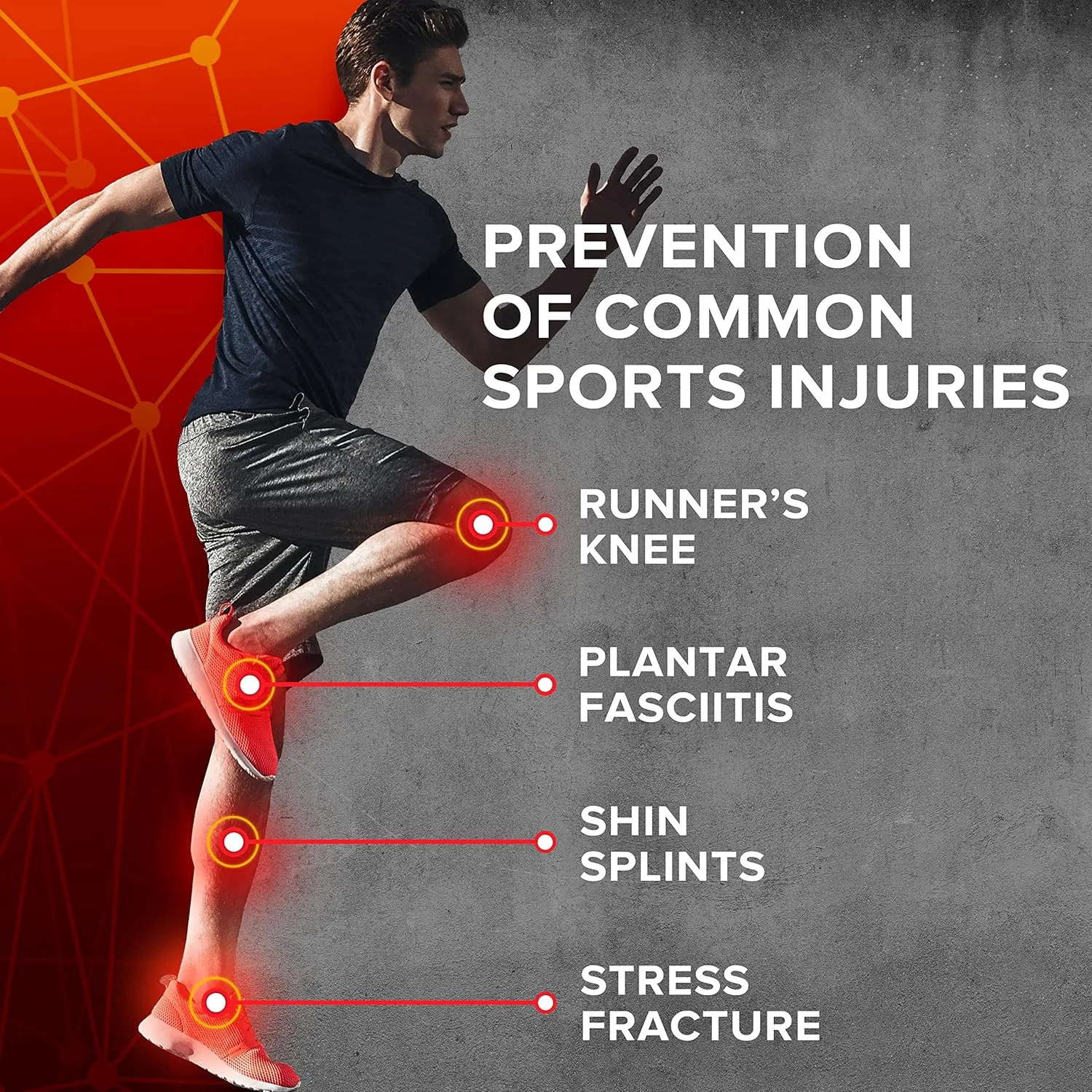 Running Athletic Shoe Insoles Men Women - Sport Insole - Shock Absorption Inserts - Walking Hiking Hockey Tennis Basketball - Orthotic Comfort Cushions Inserts Sneakers