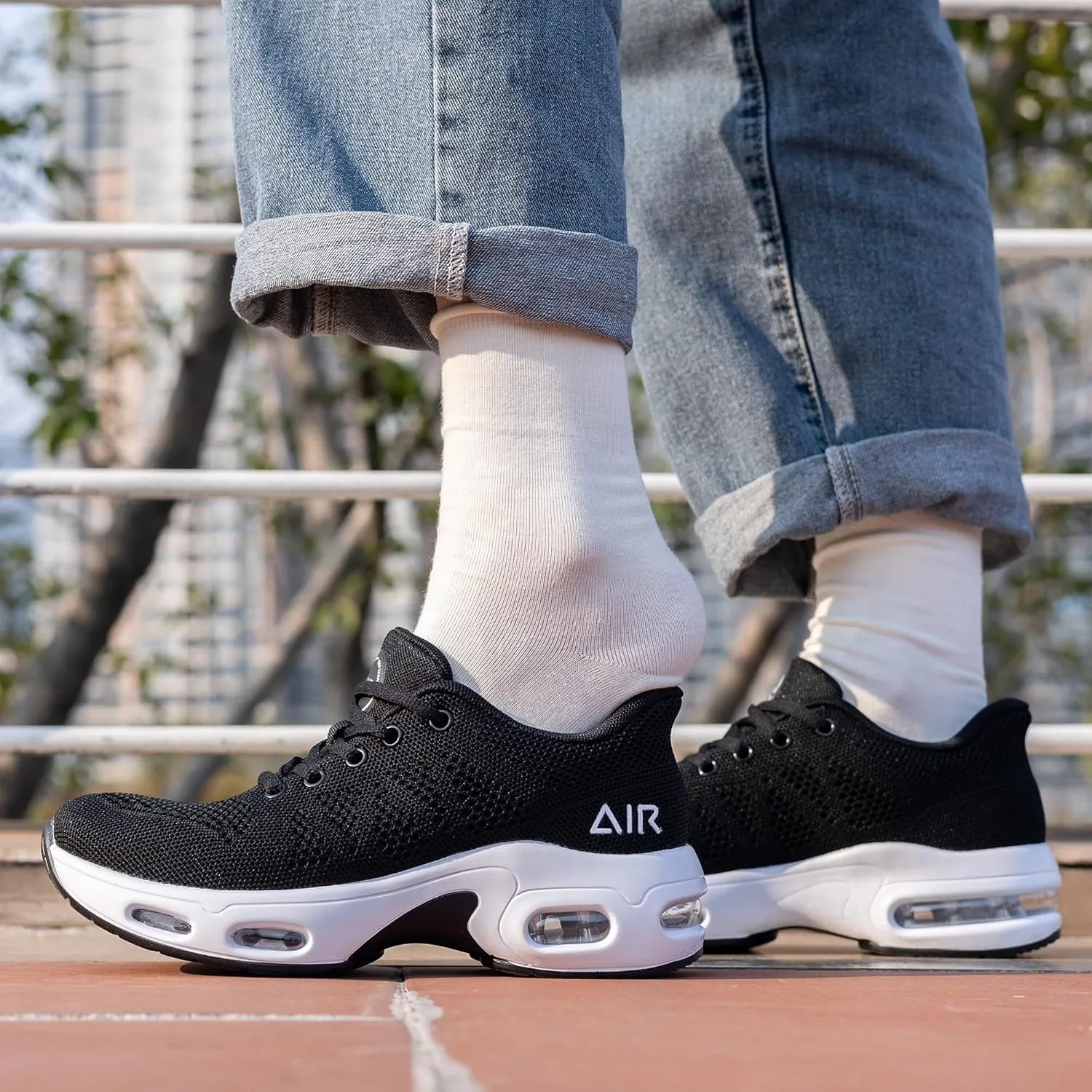 Running Shoes for Womens Slip On Air Tennis Shoe Comfortable Walking Non Slip Athletic Gym Workout Fashion Sneakers US 6-11