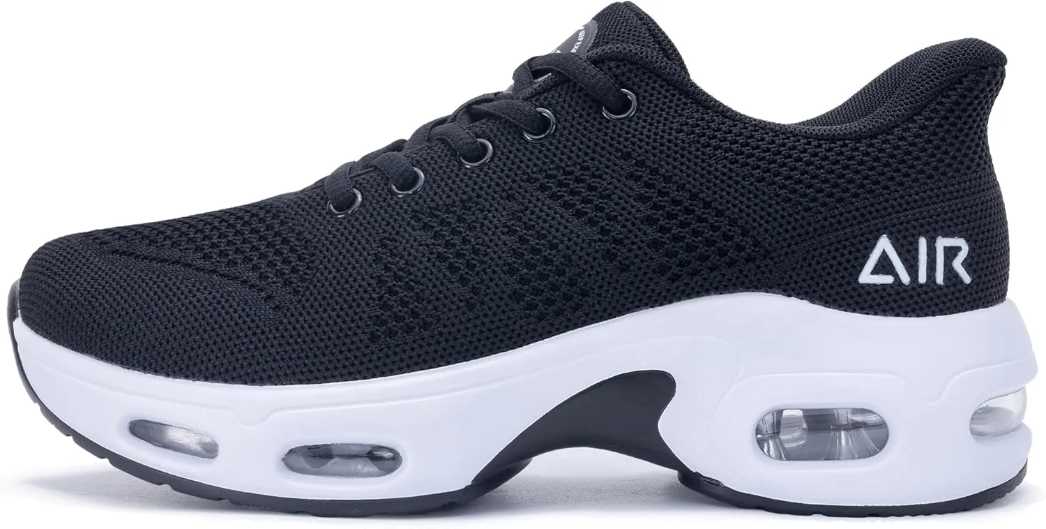 Running Shoes for Womens Slip On Air Tennis Shoe Comfortable Walking Non Slip Athletic Gym Workout Fashion Sneakers US 6-11