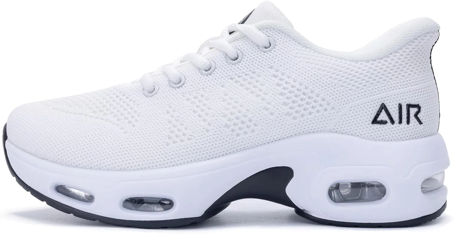 Running Shoes for Womens Slip On Air Tennis Shoe Comfortable Walking Non Slip Athletic Gym Workout Fashion Sneakers US 6-11