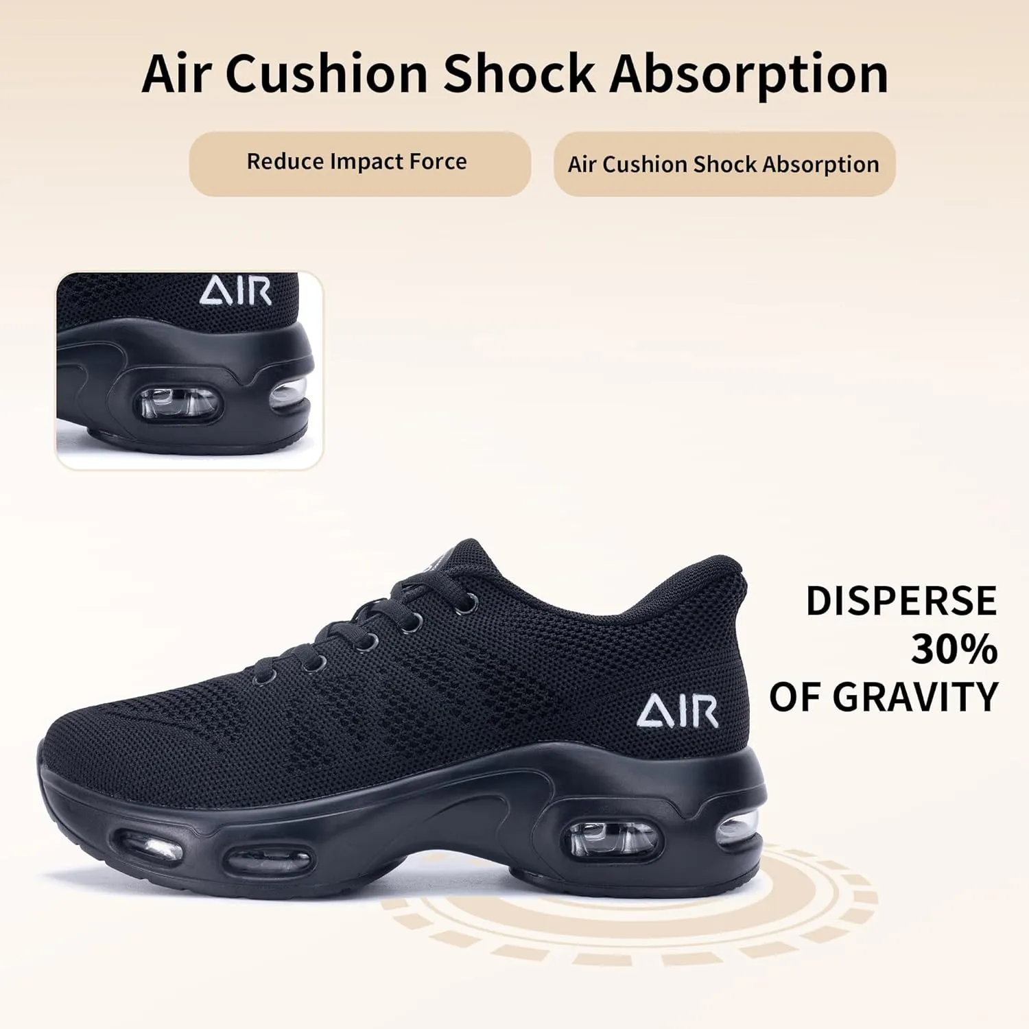 Running Shoes for Womens Slip On Air Tennis Shoe Comfortable Walking Non Slip Athletic Gym Workout Fashion Sneakers US 6-11