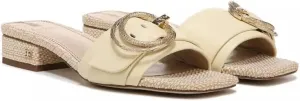Sam Edelman Delfi Women's Bleached Wheat Sandals 6.5M