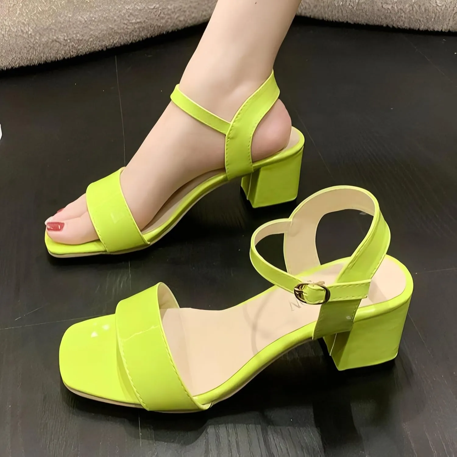 Sandals With Block Heels