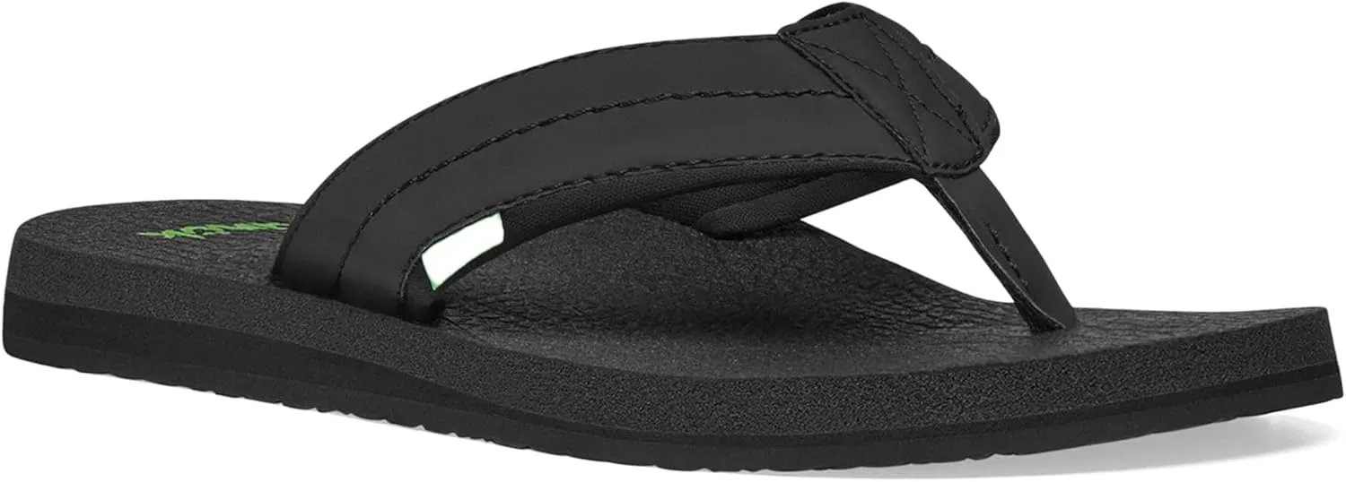 Sanuk Mens Beer Cozy 2 | Flip Flops for Men | Mens Sandals | Beach Sandals | Supportive & Lightweight | Memory Foam Footbed