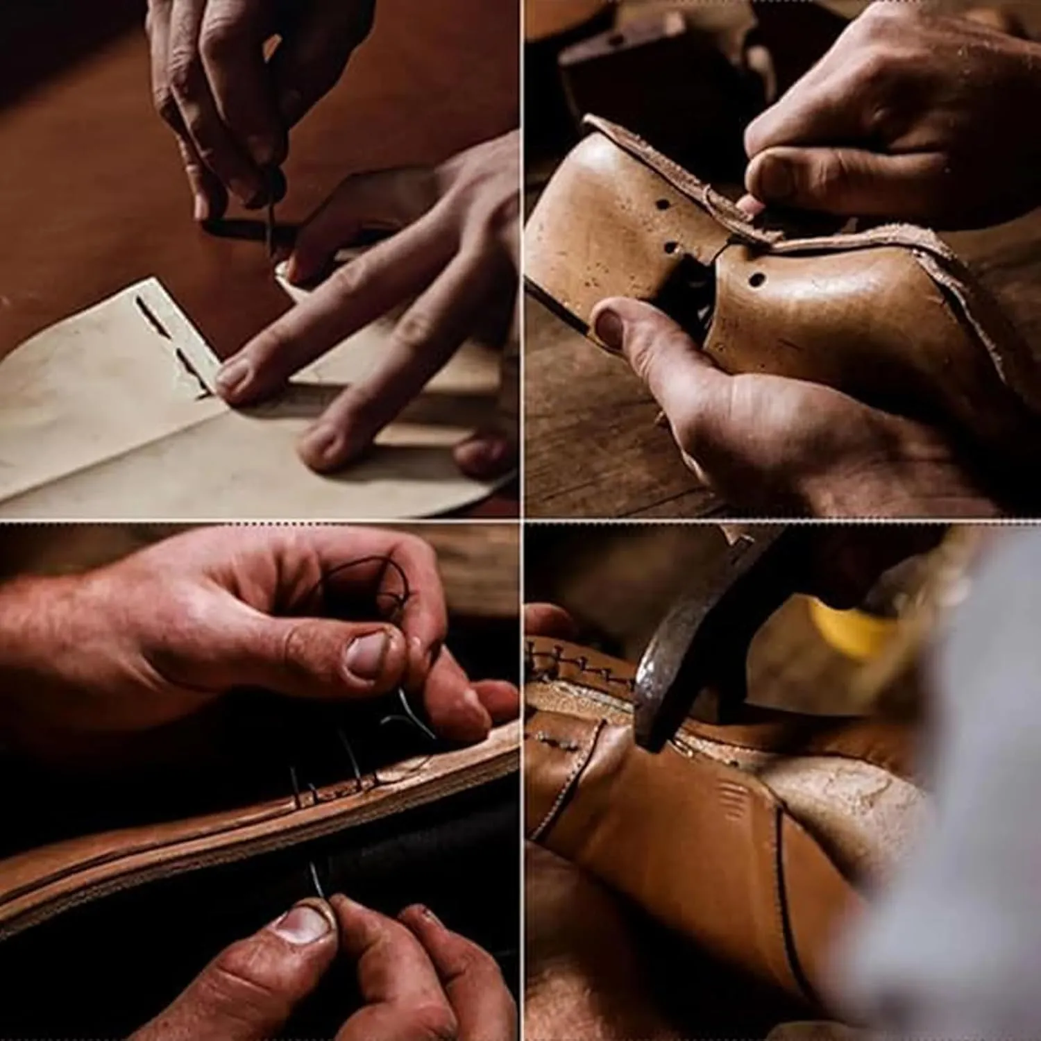 Sawbehind Leather Boots Mens, Saw Behind Mens Shoes, Wide Men's Comfortable Handmade Leather Boots-Waterproof Outdoor