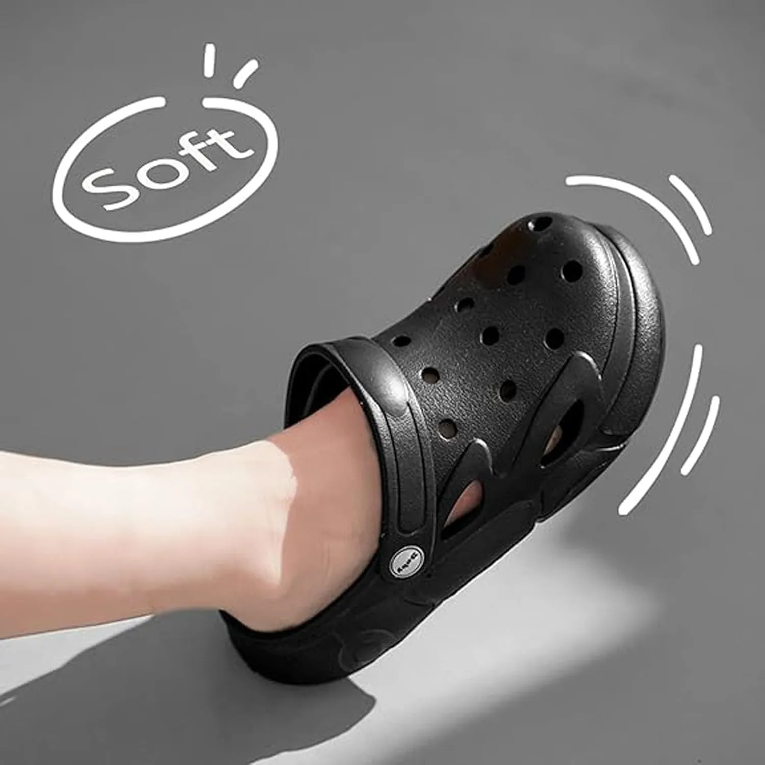 SECHRITE Kids Boys Girls Garden Clogs Shoes Shower Slippers Toddler Slip On Mules Lightweight Beach Pool Slides Indoor Sandals