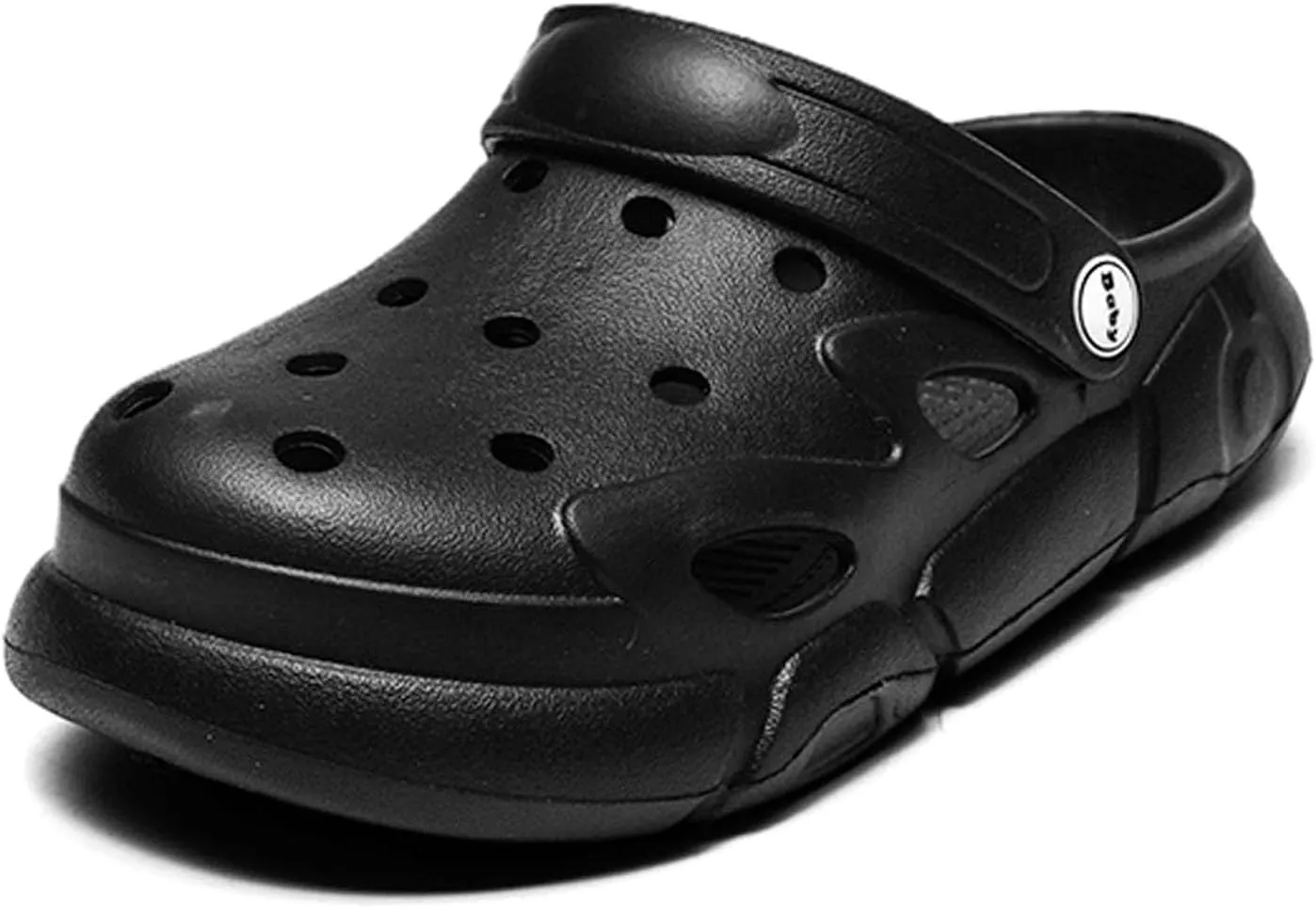 SECHRITE Kids Boys Girls Garden Clogs Shoes Shower Slippers Toddler Slip On Mules Lightweight Beach Pool Slides Indoor Sandals