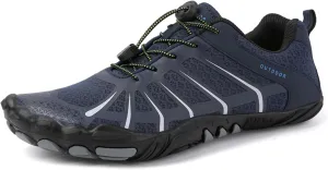 SECHRITE Mens Womens Barefoot Hike Shoes Minimalist Shoes Zero Drop Sole Wide Toe Box Trail Running Workout Footwear