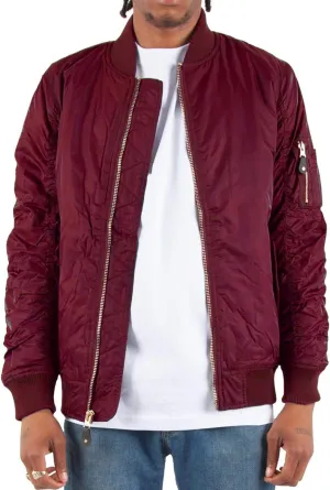 Shaka Wear Men's Flight Jackets – Casual MA-1 Bomber Coat Windbreaker Full Zip Fully Lined Regular and Bigs S~3XL