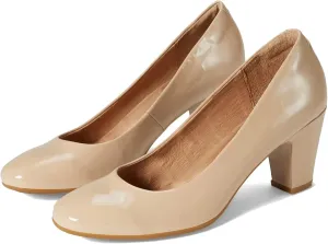 SHODENSE Women Vintage Chunky Kitten Heel Pumps Shoes Round Closed Toe Slip On Dress Sandals High Block Heels Formal Work Shoes Ladies Snakeksin Crocodile Suede Evening Party Shoe Retro 4-11 M US
