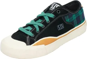 Skateboard Shoes for Men Leather Low Top Pro Skateboarding Training Casual Sneakers