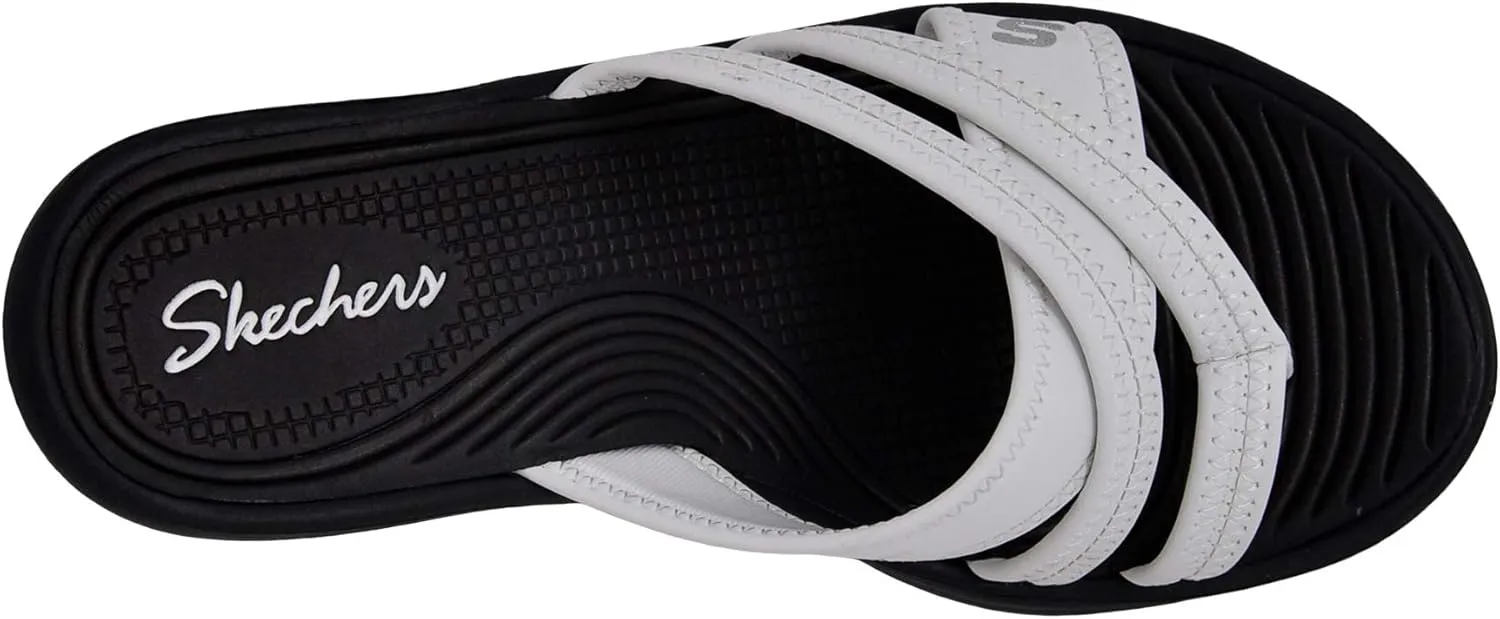 Skechers Cali Women's Rumblers-Beautiful People Wedge Sandal
