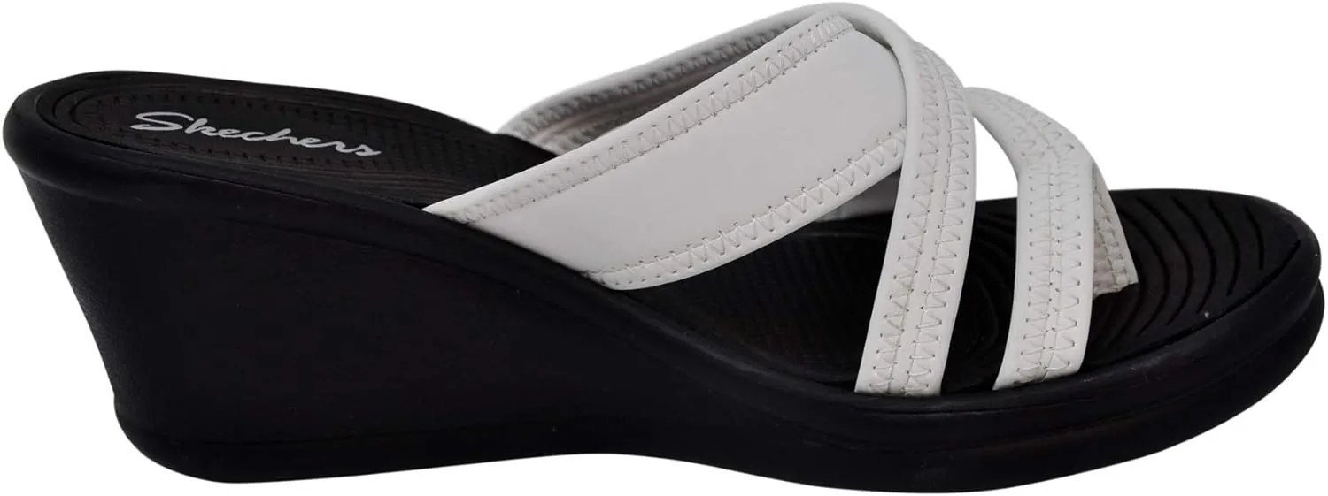 Skechers Cali Women's Rumblers-Beautiful People Wedge Sandal