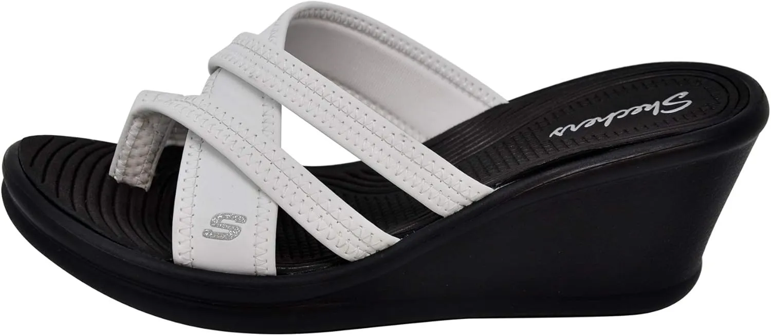 Skechers Cali Women's Rumblers-Beautiful People Wedge Sandal