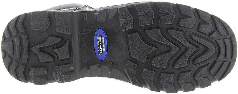 Skechers for Work Men's Workshire Relaxed Fit Work Steel Toe Boot
